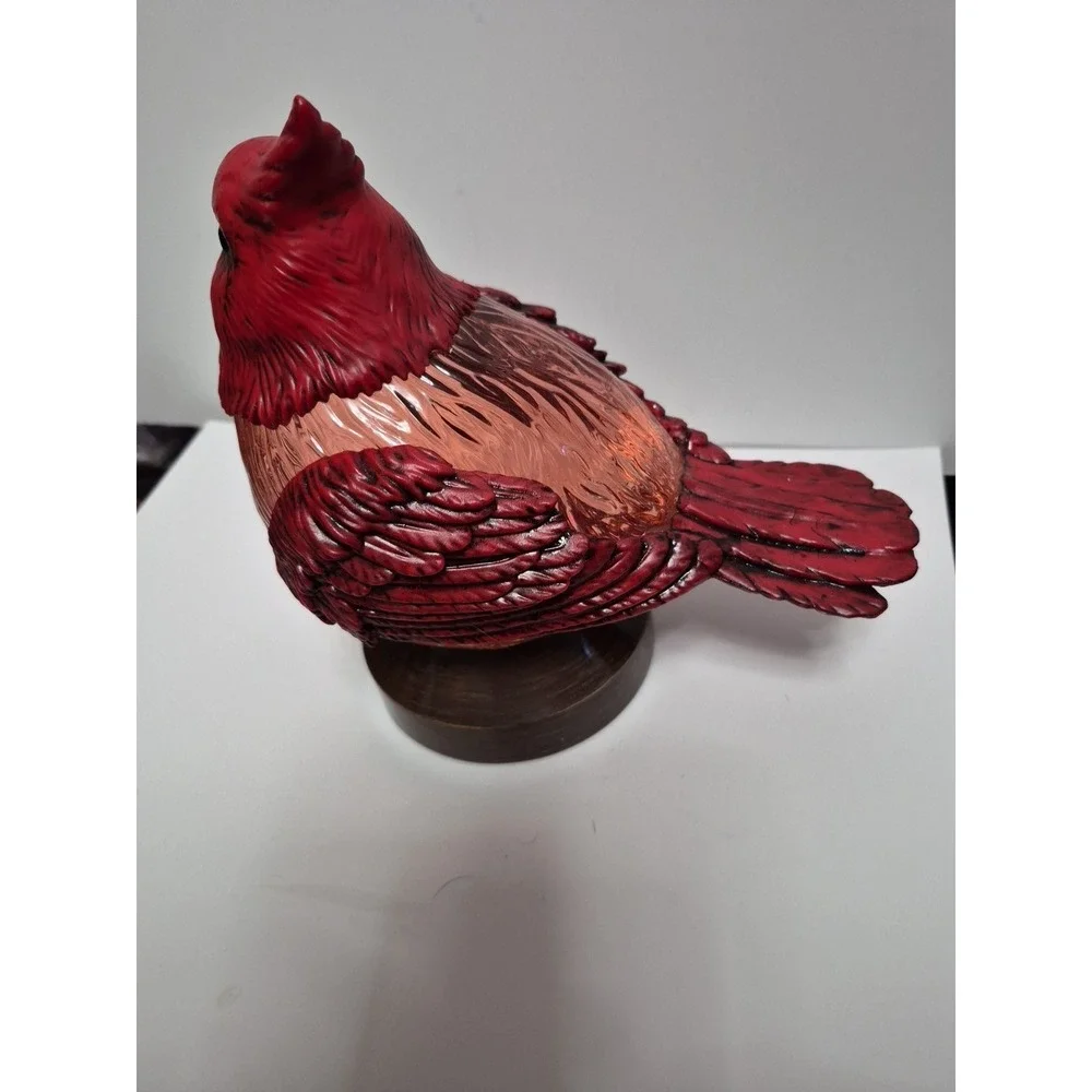 CARDINAL LIGHT UP Garden Decor Nightlight  Mother's Day Gift  Battery Operated